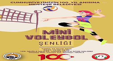 Menteşe'de 100. Yıl Voleybol Şenliği başlıyor