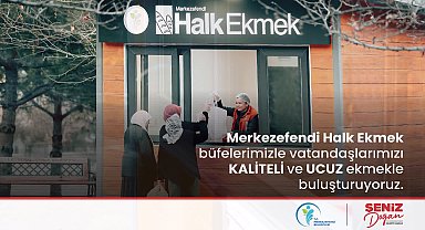 Merkezefendi, halk süt ve halk ekmek ile buluştu