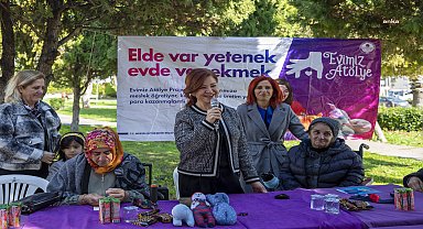 Mersin Büyükşehir'in "Evimiz Atölye" projesi büyümeye devam ediyor