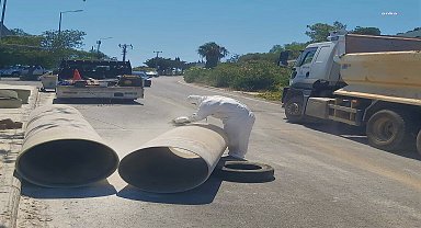 Muğla Büyükşehir, Bodrum'da kayıp kaçağı önlemek için 340 bin metre yeni içme suyu hattı yaptı