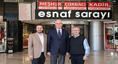 Odunpazarı Belediye Başkanı Kurt, Esnaf Sarayını ziyaret etti