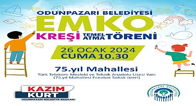 Odunpazarı Belediyesi Emko'ya kreş yapıyor