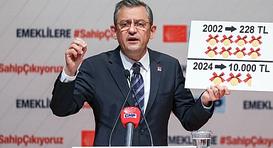 Özgür Özel emeklilerle buluştu: “Bugüne kadar hep ezildiniz”