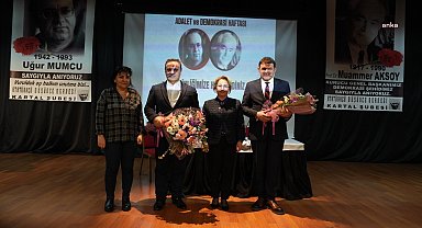 Prof. Dr. Muammer Aksoy ve Gazeteci Uğur Mumcu Kartal'da anıldı