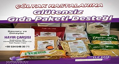 Safranbolu Belediyesi'nden çölyak hastalarına ücretsiz gıda paketi desteği