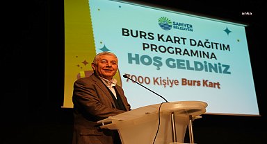 Sarıyer Belediyesi'nden eğitime destek