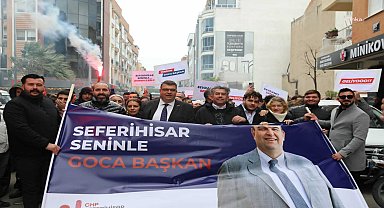 Seferihisar Belediye Başkanı Yetişkin'e Ankara dönüşünde coşkulu karşılama