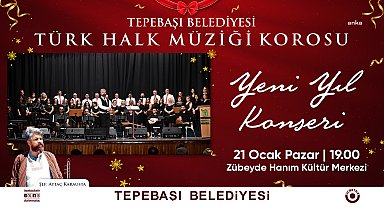 Tepebaşı Belediyesi THM korosu, yeni yıl konseriyle izleyici karşısına çıkacak