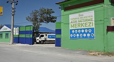 Tepebaşı'nda 2023'te tonlarca atık kazanca dönüştü