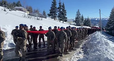 Trabzon Sarıkamış şehitlerini unutmadı