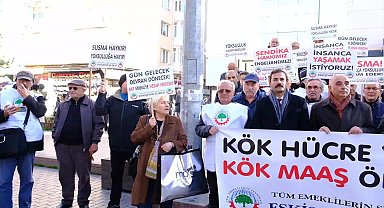 Tüm Emekliler Sendikası Eskişehir Şubesi: "Emekli taban maaşı en düşük memur maaşına eşitlenmelidir"