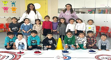 Turgutlu'da ilk kez "Floor Curling" heyecanı yaşandı