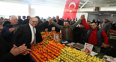 Turgutlu'nun Yeni ve Modern Pazar Yeri Cuma Pazarı kapılarını açtı