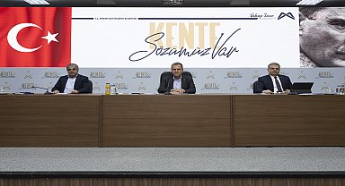 Vahap Seçer, Kent Katılımı Buluşmaları'nın 6'ncısını başlattı
