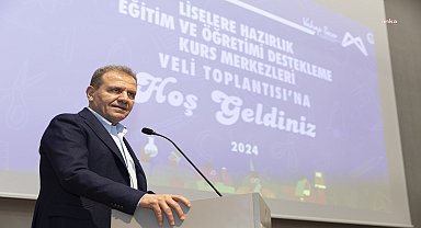 Vahap Seçer, Mersin Büyükşehir'in 'Veli Buluşması' etkinliğine katıldı
