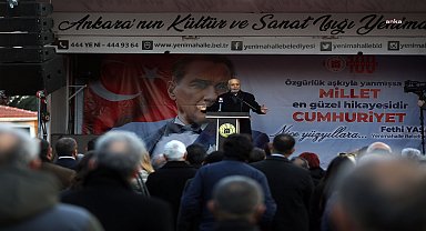 Yenimahalle'de 'Güneş Enerjili Kardelen Pazarı' hizmete açıldı