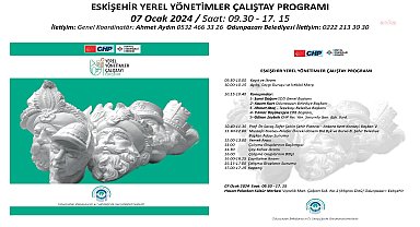 Yerel Yönetimler Çalıştayı Odunpazarı Belediyesi ev sahipliğinde Eskişehir'de yapılacak