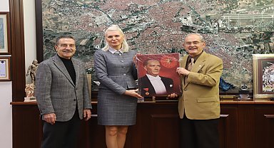 Yılmaz Büyükerşen'e ekipman desteği teşekkürü