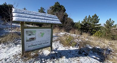 Yozgat Çamlığı'ndaki kar kuyuları turizme kazandırılmayı bekliyor