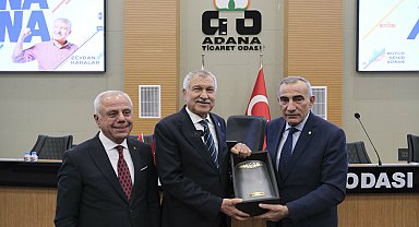 Zeydan Karalar, Adana Ticaret Odası Meclis Toplantısı'na katıldı