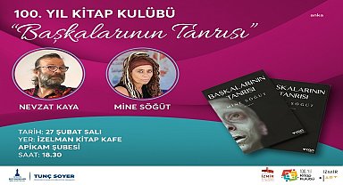 100. Yıl Kitap Kulübü'nün konukları Mine Söğüt ve Nevzat Kaya olacak