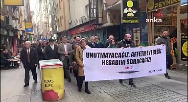 6 Şubat depremlerinde hayatını kaybedenler Artvin Hopa'da anıldı: "Unutmak, affetmek yok. Asla affetmeyeceğiz"