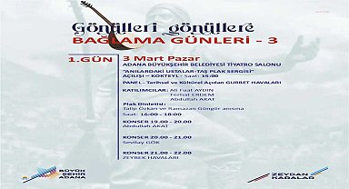 "Adana 3. Gönülleri Gönüllere Bağlama Günleri" 3 Mart'ta başlıyor