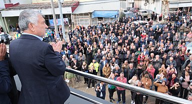 ADANA BÜYÜKŞEHİR BELEDİYE BAŞKANI KARALAR, YUMURTALIK’TA HALKLA BULUŞTU
