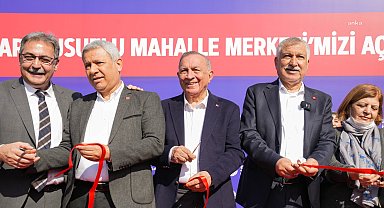 Adana'da Karayusuflu Mahalle Merkezi Törenle açıldı