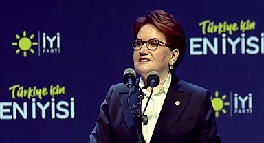 Akşener: ''Oy uğruna milletin hakkına girenlere de benzemeyiz”