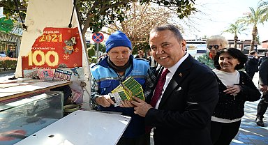 Antalya Büyükşehir Belediye Başkanı Böcek, Şarampol esnafını ziyaret etti