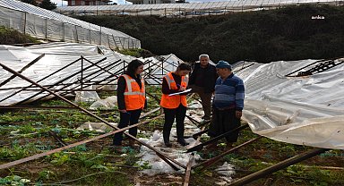 ANTALYA BÜYÜKŞEHİR BELEDİYESİ, SELDEN ETKİLENEN İLÇELERDE BÜYÜKBAŞ HAYVANLARA VETERİNERLİK HİZMETİ VERİYOR
