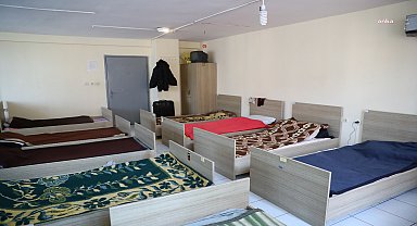 Antalya Büyükşehir Belediyesi, soğuk havalarda evsiz vatandaşları Bimekan'da ağırlıyor