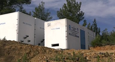 Antalya Büyükşehir'den Döşemealtı Ağırtaş Mahallesi'ne 100 tonluk içme suyu deposu