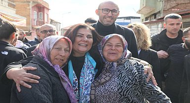 Aydın Büyükşehir Belediye Başkanı Çerçioğlu, Germencik Pazarı'nda vatandaşlarla bir araya geldi