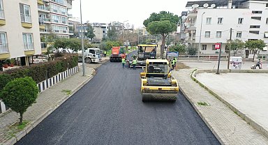Aydın Büyükşehir Belediyesi, yol çalışmalarına devam ediyor