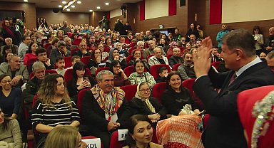Başkan Tugay: "Bundan sonraki türküleriniz inşallah dertli değil hep neşeli olsun"