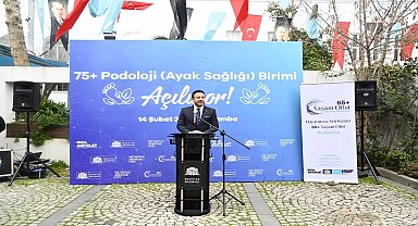 BEŞİKTAŞ’TA 75 YAŞ VE ÜSTÜ VATANDAŞLAR İÇİN PODOLOJİ BİRİMİ HİZMETE AÇILDI... BAŞKAN AKPOLAT: 