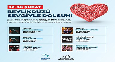 Beylikdüzü'nde "Sevgililer Günü" etkinlikleri başladı