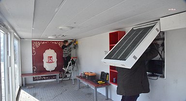 Bilecik Belediyesi'nden 6K duraklarda bakım ve onarım çalışması