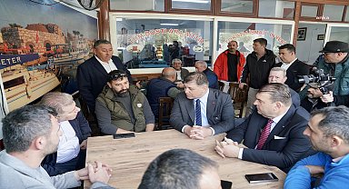 Cemil Tugay ve İsmail Yetişkin Seferihisarlılarla buluştu: "Birlikte çalışmaya devam edeceğiz"