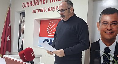 CHP Artvin İl Başkanı Orhan Atan: "Deprem mağdurlarının yaralarının sarılması konusunda maalesef ülke yönetimi sınıfta kalmıştır"