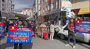 CHP Kapaklı İlçe Örgütü, AKP'li belediyenin cami arsası satışlarını eleştirdi