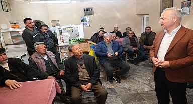 Çine Belediye Başkanı Kıvrak, mahalle ziyaretlerini sürdürüyor