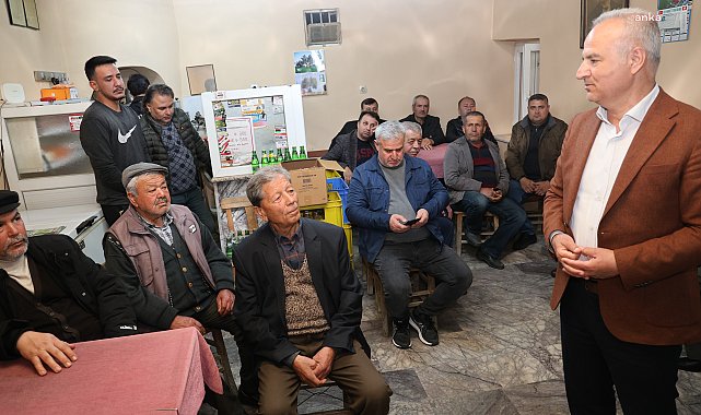 Çine Belediye Başkanı Kıvrak, mahalle ziyaretlerini sürdürüyor