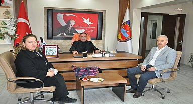 Çine Belediye Başkanı Kıvrak'tan Şoförler Odası Başkanı Sert'e ziyaret