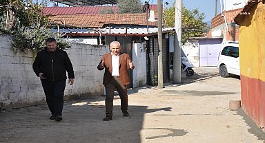 Çine Belediye Başkanı Kıvrak, yol yenileme çalışmalarını yerinde inceledi 