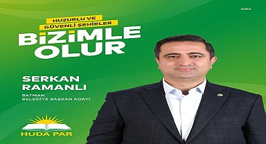 Cumhuriyet'e 'Darbe' Diyen Hüda- Par Batman Milletvekili Serkan Ramanlı, belediye başkan adayı oldu