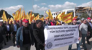 DERİTEKS GENEL BAŞKANI MAKUM ALAGÖZ'ÜN UĞRADIĞI SİLAHLI SALDIRIYA İŞÇİLERDEN TEPKİ: BU SALDIRI SÖMÜRÜ ÇARKLARININ BİR PARÇASIDIR