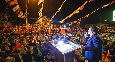 Dikili Belediye Başkanı Kırgöz'e coşkulu karşılama